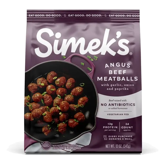 Simek's Angus Beef Meatballs