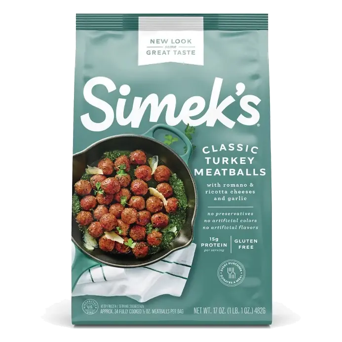 SIMEK'S Gluten Free Turkey Meatballs