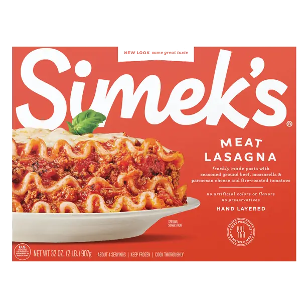 Meat Lasagna Frozen Meal
