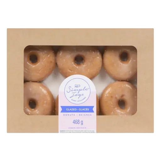 Bakery Donuts Glazed 468 g