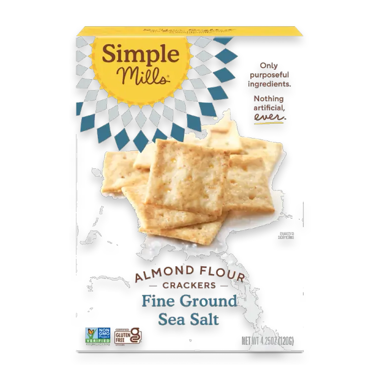 Almond Flour Crackers Sea Salt