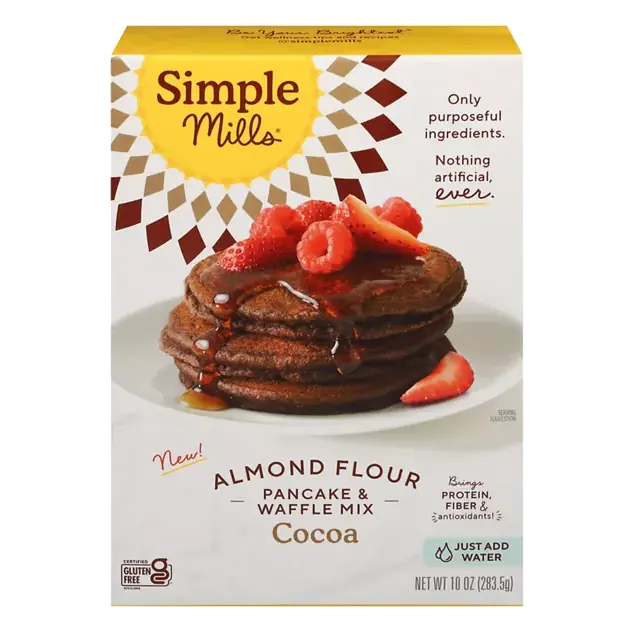 Cocoa Almond Flour Pancake & Waffle Mix
