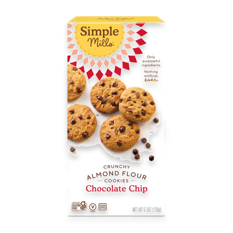 Crunchy Chocolate Chip Almond Flour Cookies