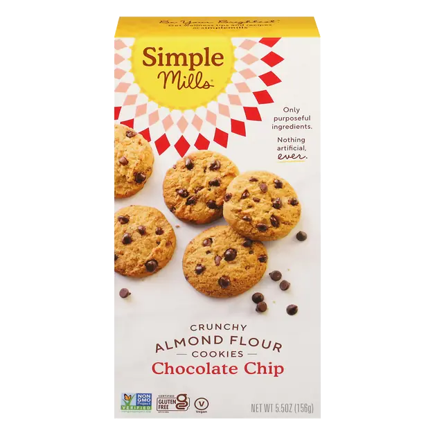 Gluten Free Crunchy Chocolate Chip Almond Flour Cookies