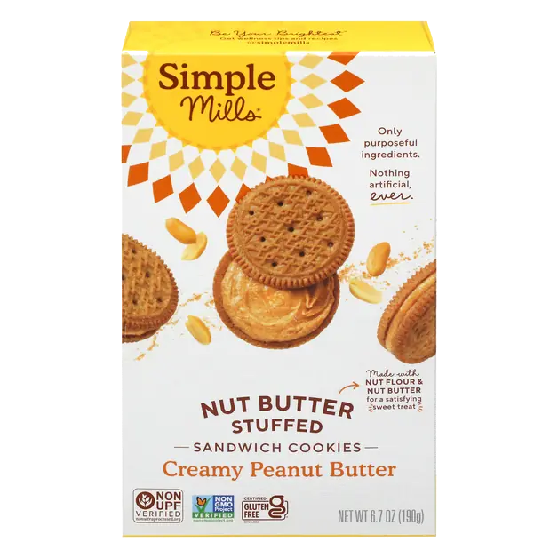 Gluten Free Peanut Butter Nut Butter Stuffed Sandwich Cookies