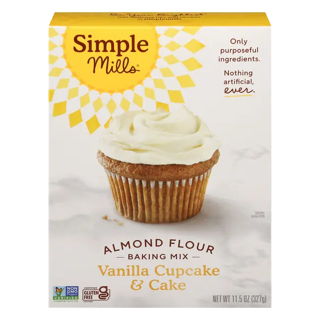 Gluten Free Vanilla Cupcake & Cake Almond Flour Mix