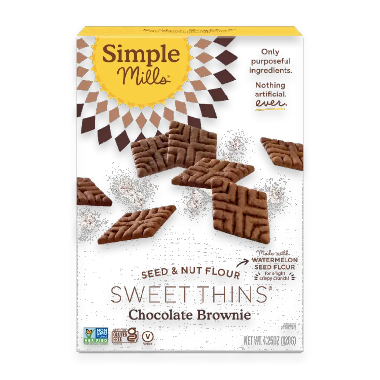 Seed & Nut Flour Sweet Thins Chocolate Brownie