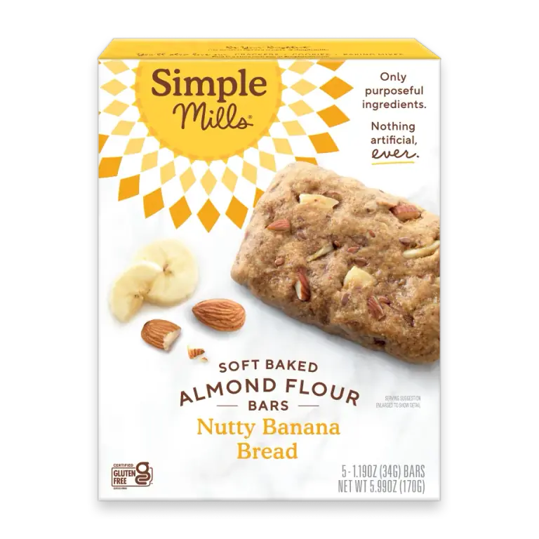 Soft Baked Almond Flour Bars Nutty Banana Bread