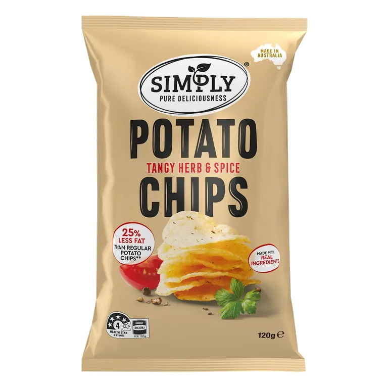 Simply Potato Chips Tangy Herb And Spice