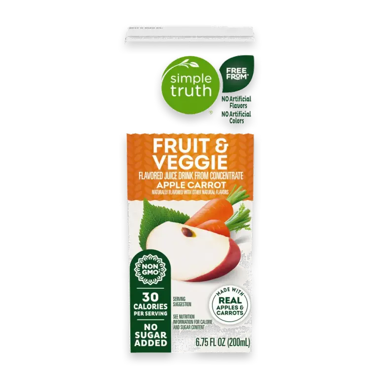 Apple Carrot Kids Juice Boxes