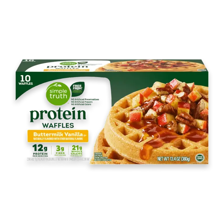 Buttermilk Vanilla Protein Waffles