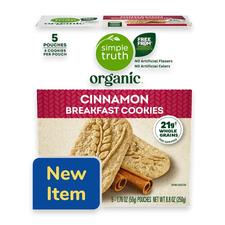 Cinnamon Breakfast Cookies