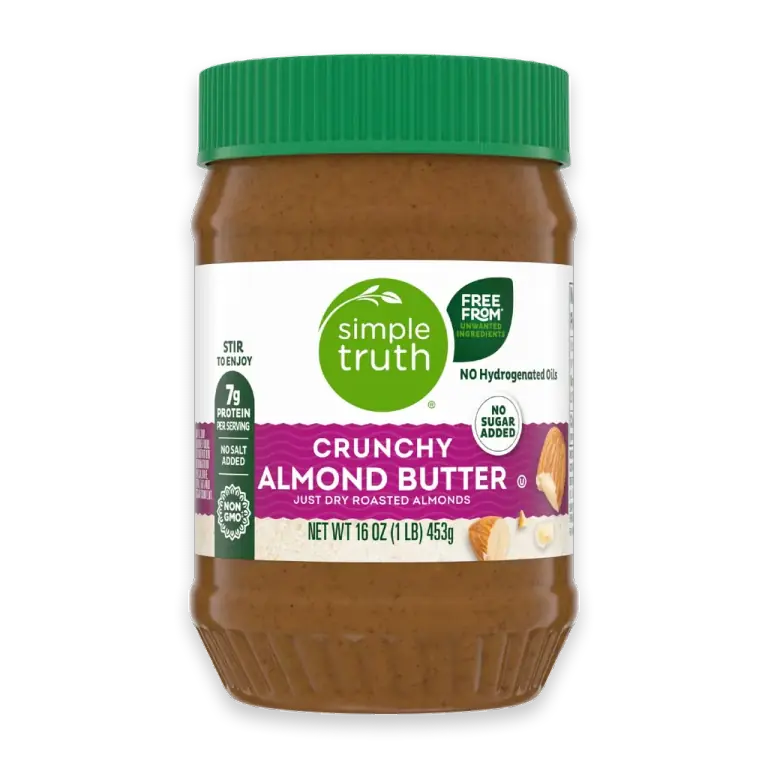 Crunchy No Sugar Added Almond Butter