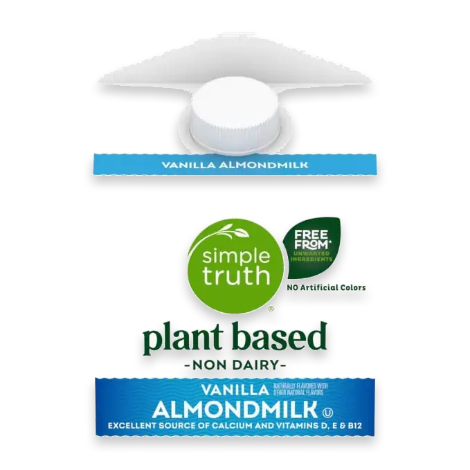 Dairy Free Vanilla Almond Milk Half Gallon
