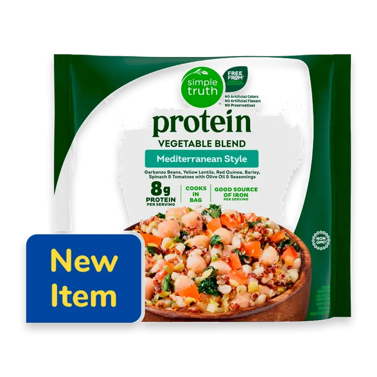 Frozen Protein Mediterranean Style Vegetable Blend