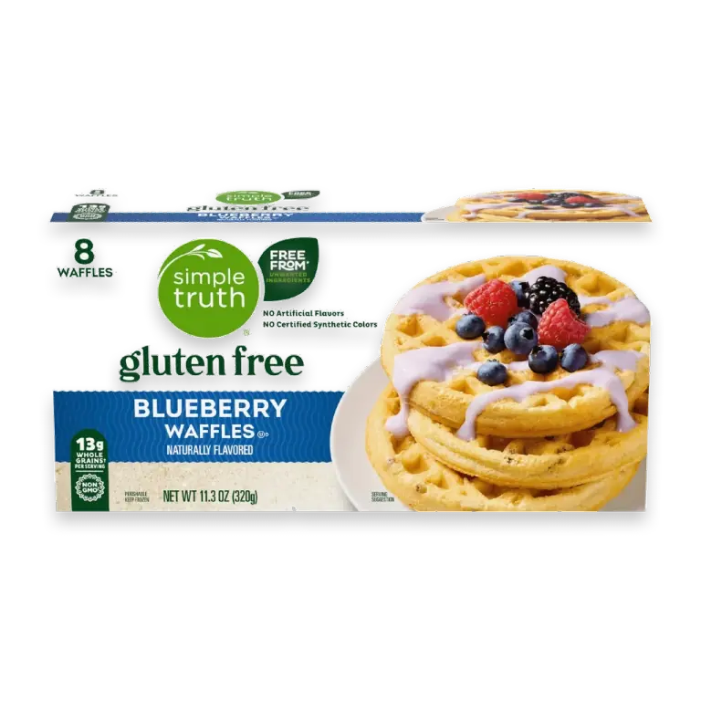 Gluten Free Blueberry Waffles
