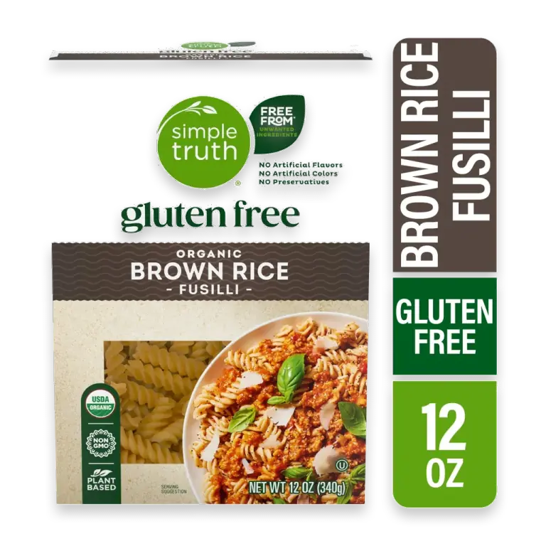Gluten Free Brown Rice Fusilli Pasta