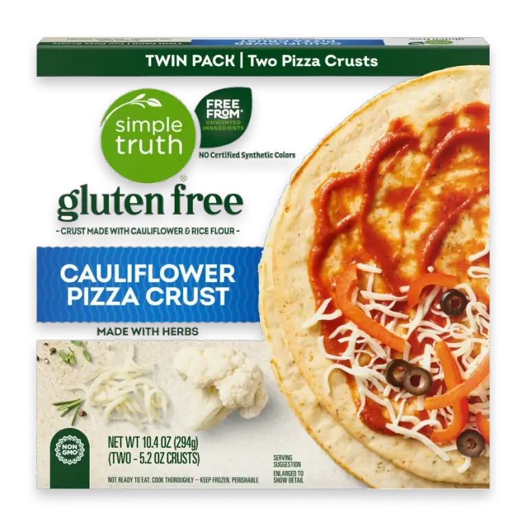 Gluten Free Cauliflower Frozen Pizza Crust
