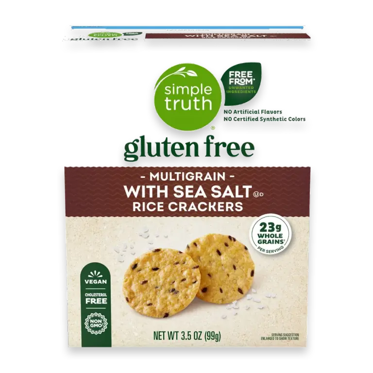 Gluten Free Multigrain with Sea Salt Rice Crackers