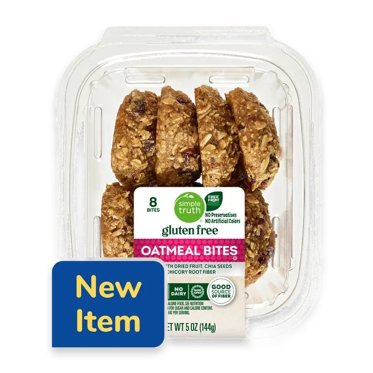 Gluten Free Oatmeal Bites