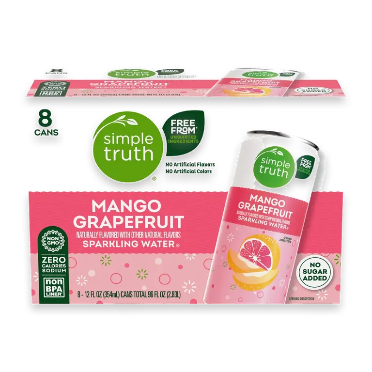 Mango Grapefruit Sparkling Water
