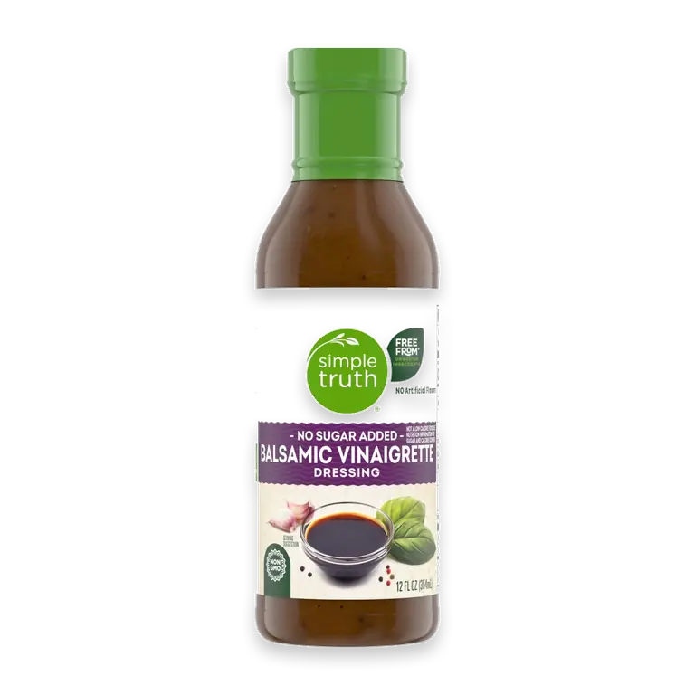 No Sugar Added Balsamic Vinaigrette Salad Dressing