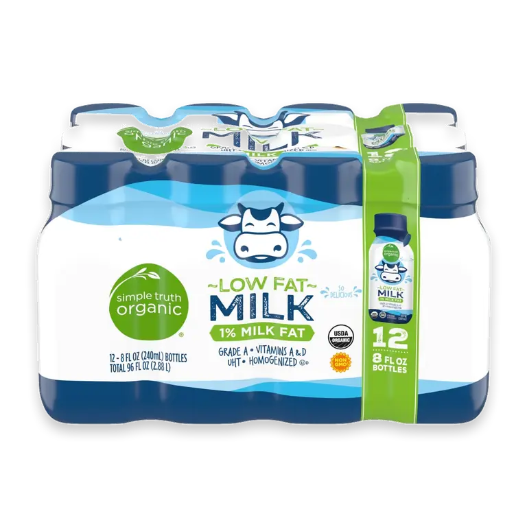 1% Lowfat Milk Bottles