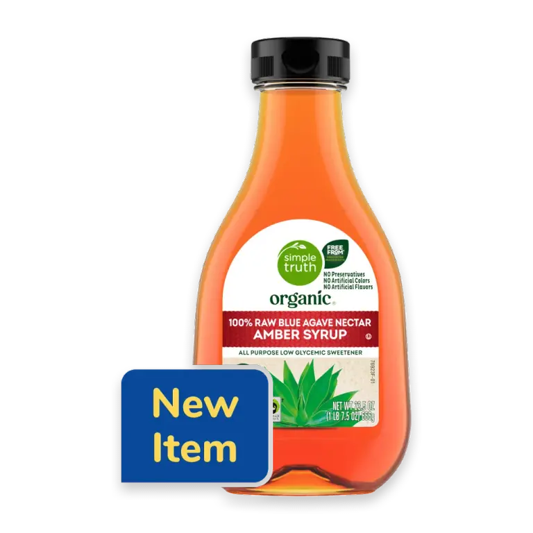 100% Raw Blue Agave Nectar Amber Syrup