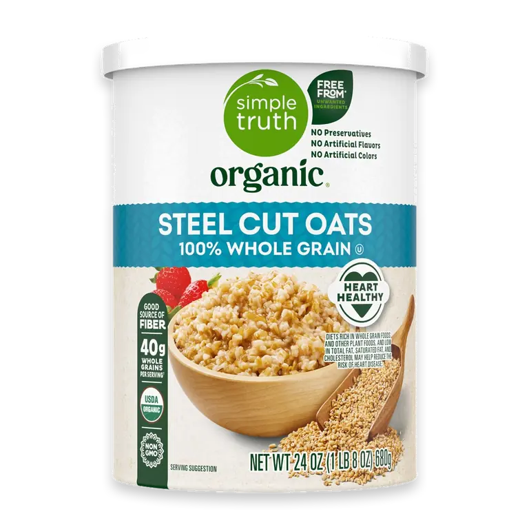 100% Whole Grain Steel Cut Oats