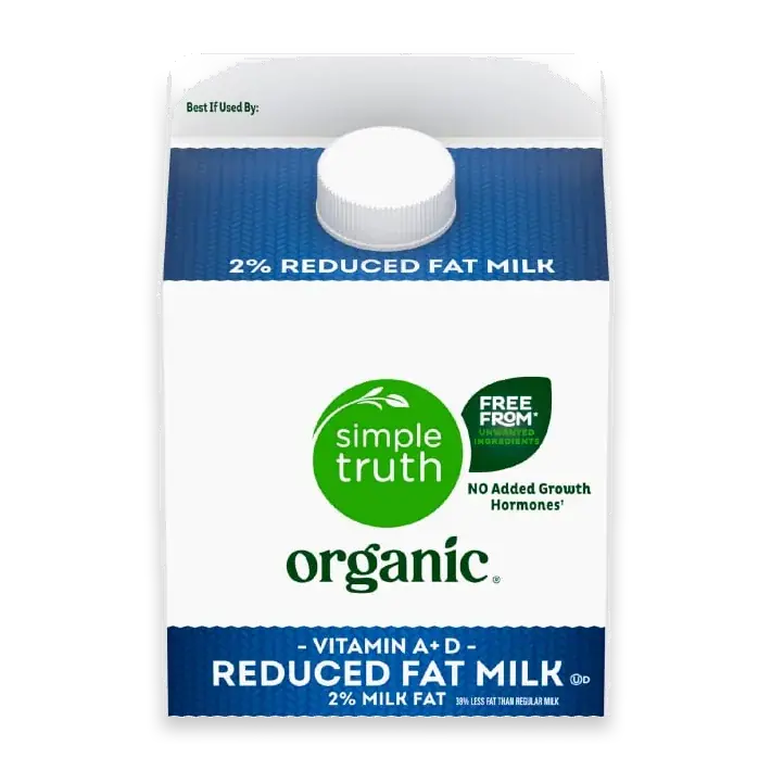 2% Reduced Fat Milk Half Gallon