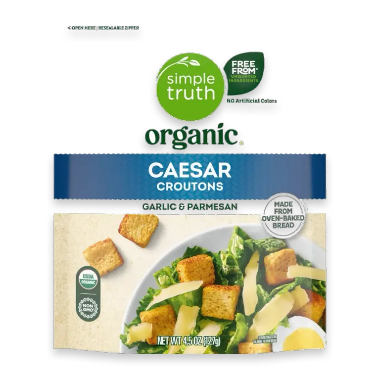 Caesar Garlic and Parmesan Croutons