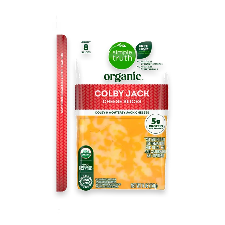 Colby Jack Cheese Slices