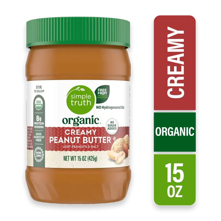 Creamy No Sugar Added Peanut Butter