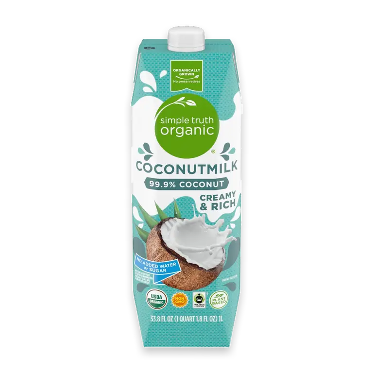 Dairy Free Organic Shelf Stable Original Coconut Milk