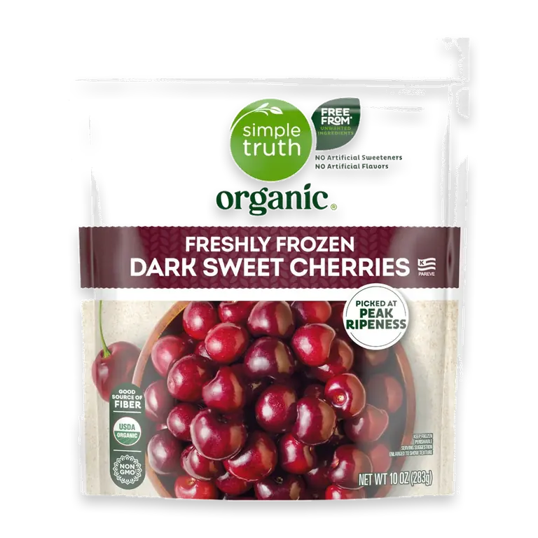 Dark Sweet Frozen Cherries