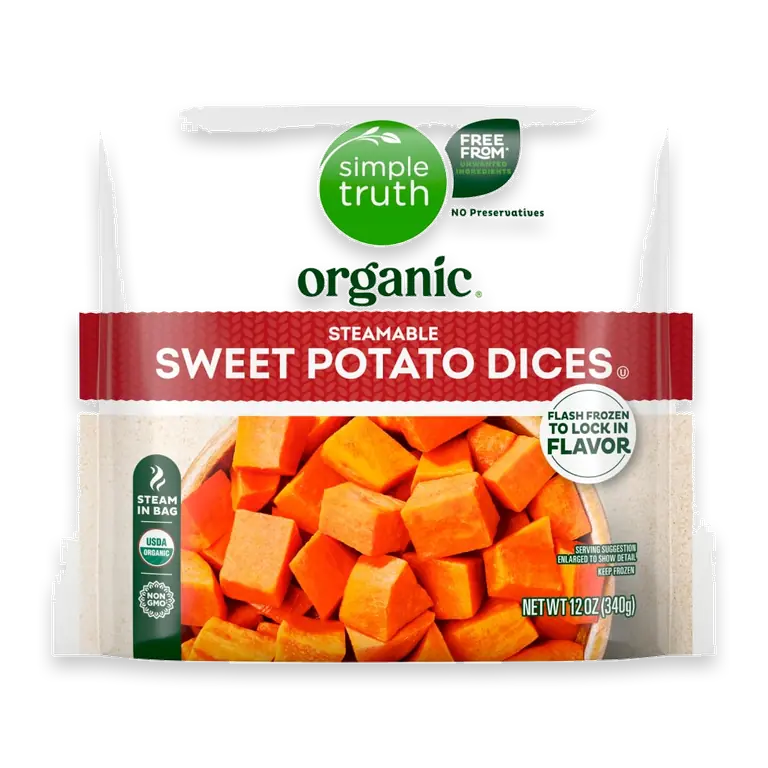 Diced Frozen Sweet Potato