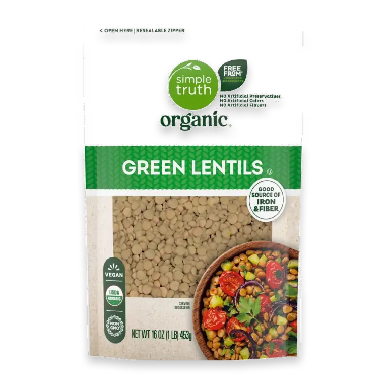 Dry Green Lentils