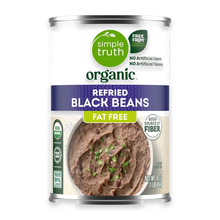 Fat Free Refried Black Beans