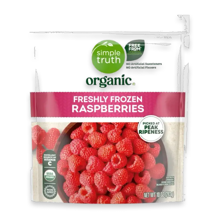 Freshly Frozen Raspberries