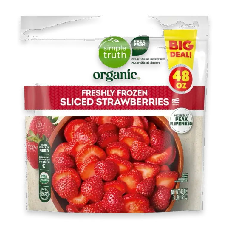 Frozen Sliced Strawberries BIG DEAL!