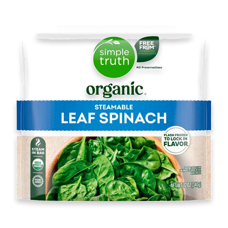 Frozen Spinach Leaf