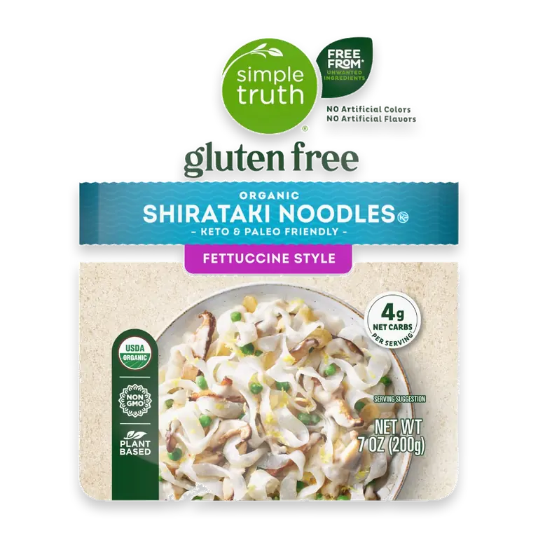 Keto Fettuccine Style Shirataki Noodles