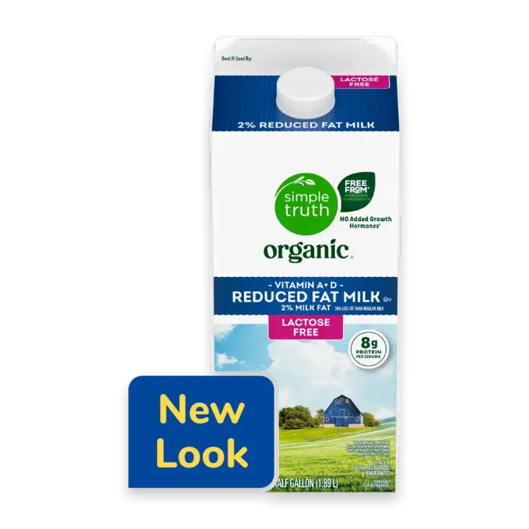 Lactose Free 2% Reduced Fat Milk Half Gallon