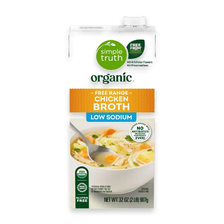 Organic Low Sodium Free Range Chicken Broth