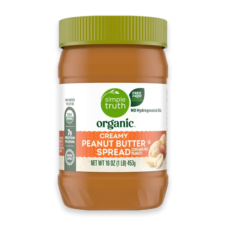No Stir Creamy Peanut Butter Spread