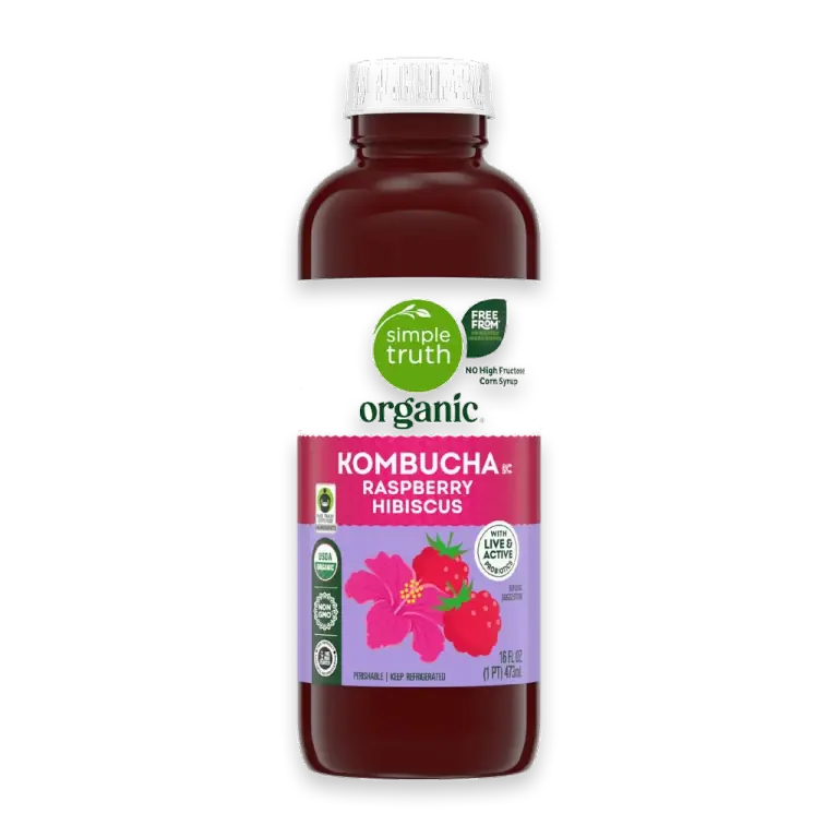 Raspberry Hibiscus Kombucha