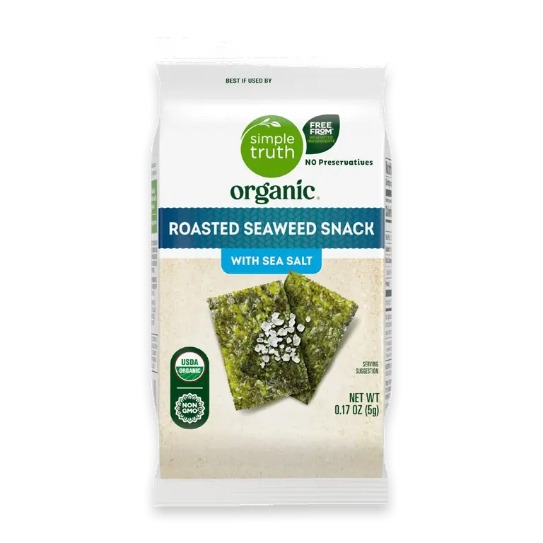 Roasted Seaweed Snack with Sea Salt