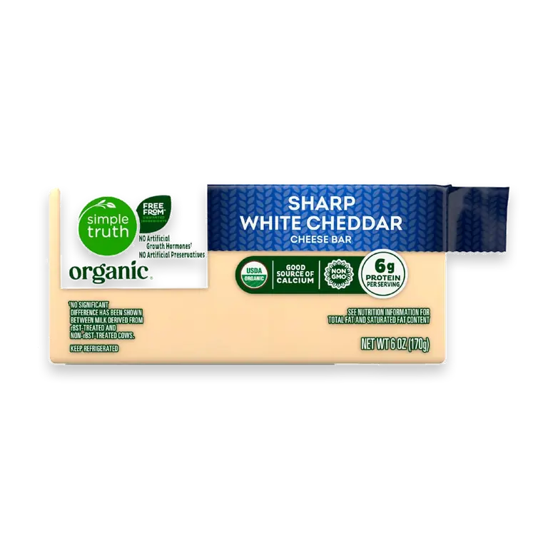 Sharp White Cheddar Block Cheese