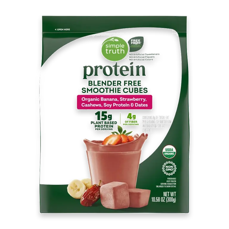 Simple Truth Protein Blender Free Smoothie Cubes