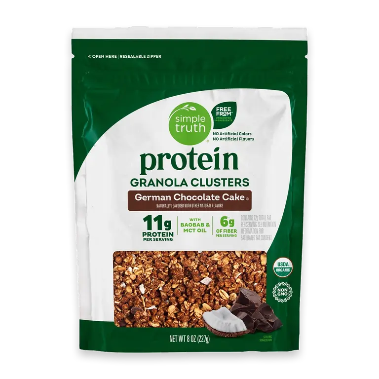 Simple Truth Protein German Chocolate Cake Granola Clusters